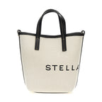 Beige Polyamide Tote Bag
