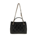Black Calf Leather Bos Taurus Shoulder Bag