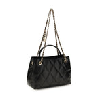 Black Calf Leather Bos Taurus Shoulder Bag