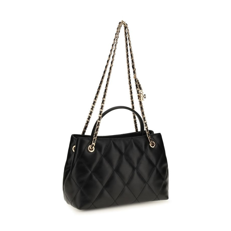 Black Calf Leather Bos Taurus Shoulder Bag