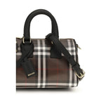 Brown Cotton Handbag