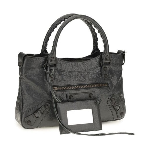 Gray Lamb Ovis Aries Shoulder Bag