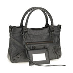 Gray Lamb Ovis Aries Shoulder Bag