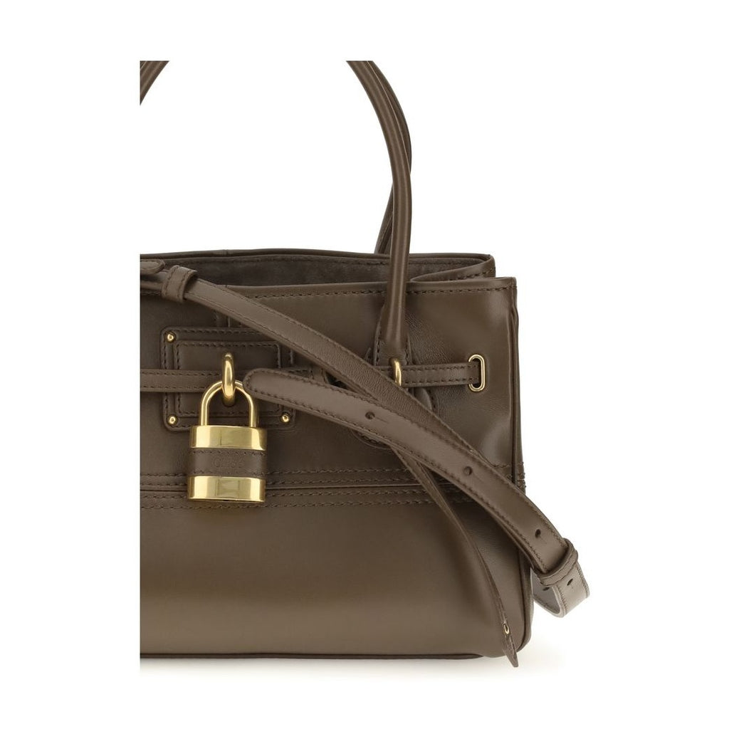 Brown Buffalo Leather Handbag