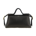 Black Lamb Leather Handbag
