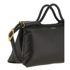 Black Lamb Leather Handbag