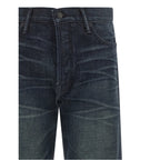 Blue Cotton Jeans Denim