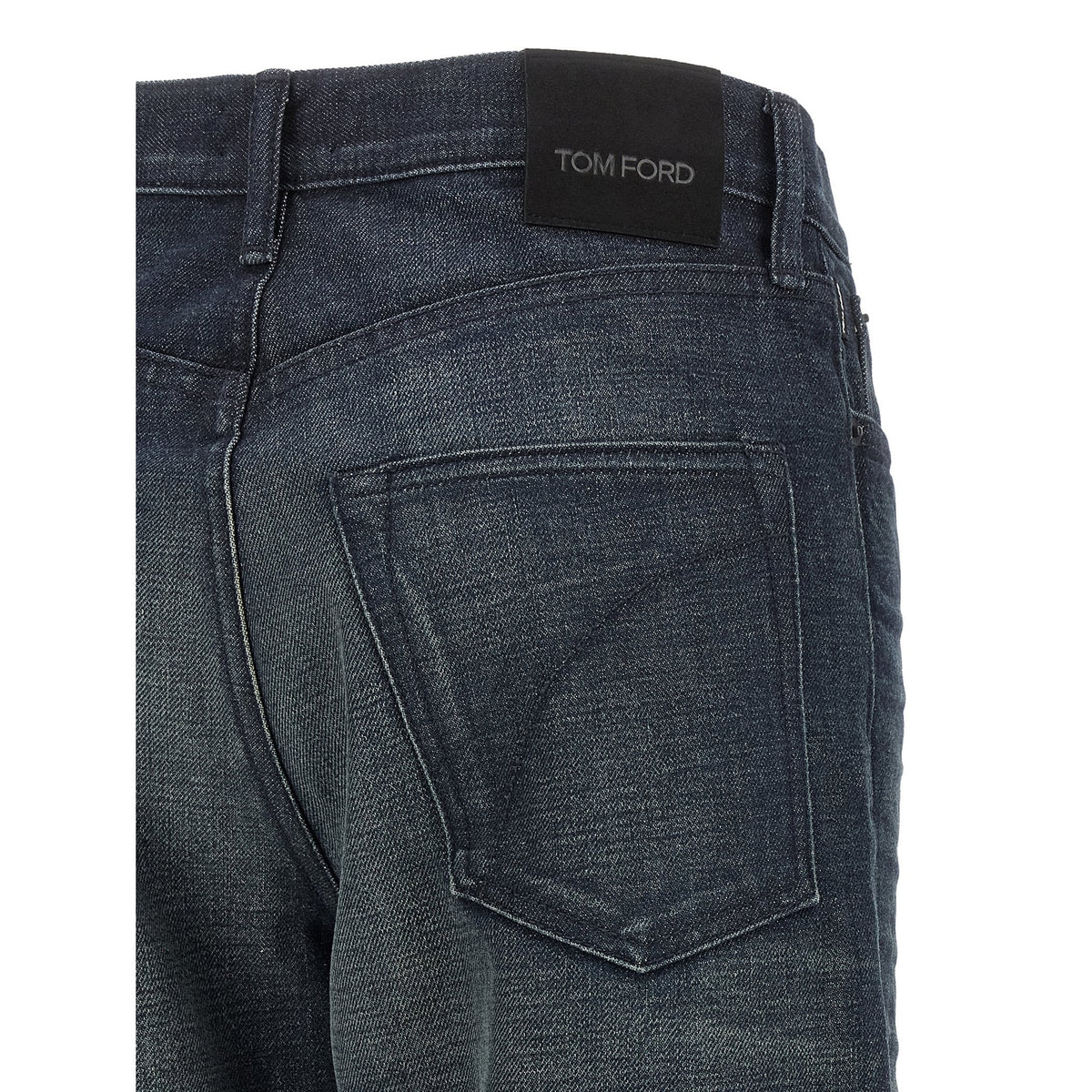 Blue Cotton Jeans Denim