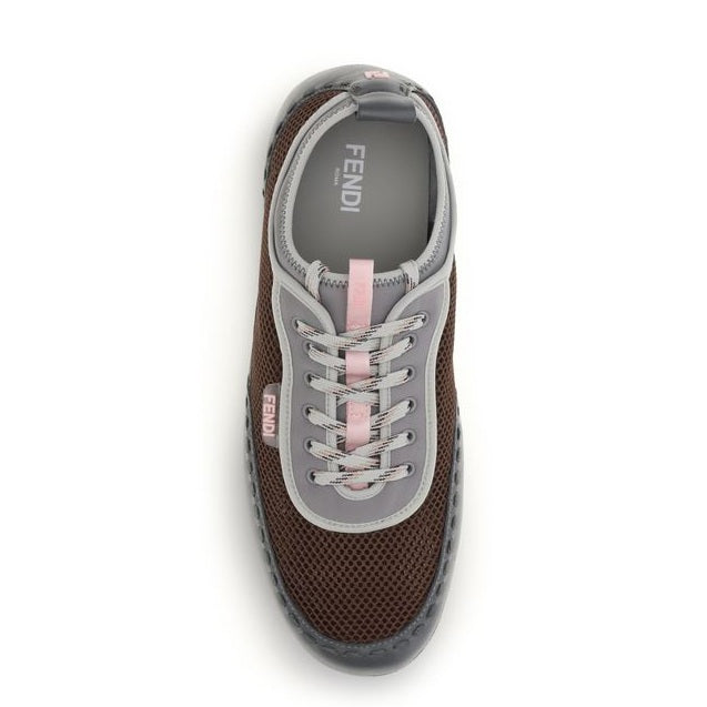 Multicolor Calf Leather Bos Taurus Athletic Sneakers