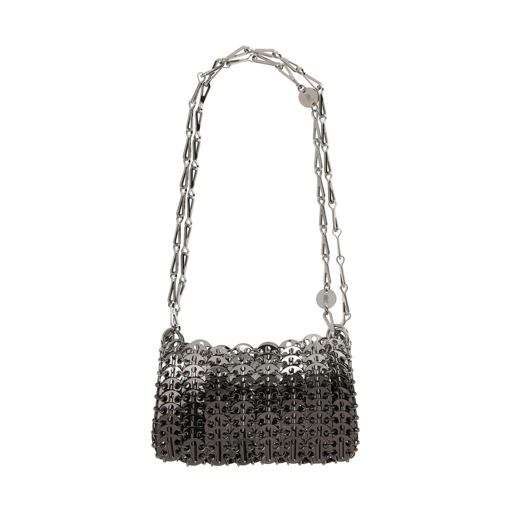 Silver Stainless Steel Shoulder Bag