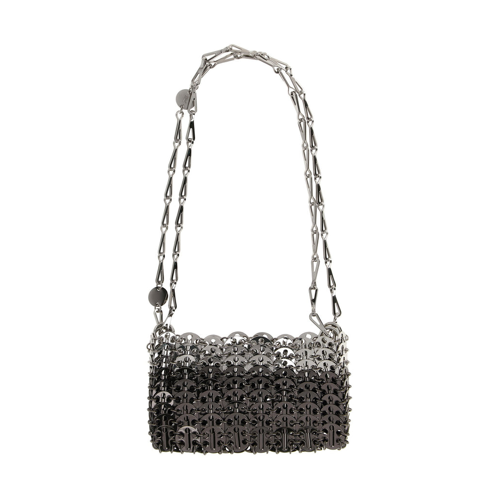 Silver Stainless Steel Shoulder Bag
