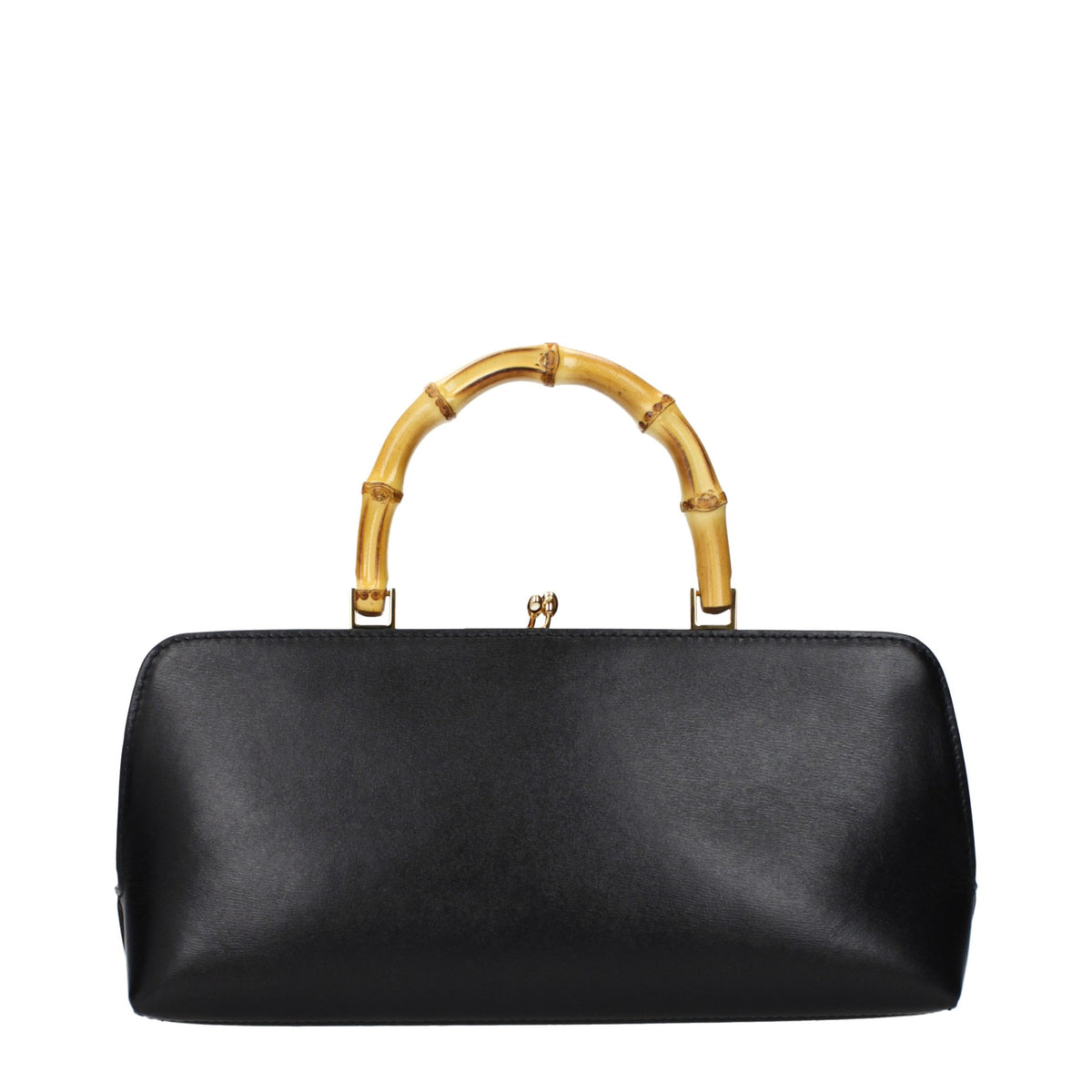 Black Leather Handbag