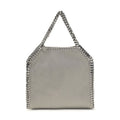 Gray Polyester Handbag