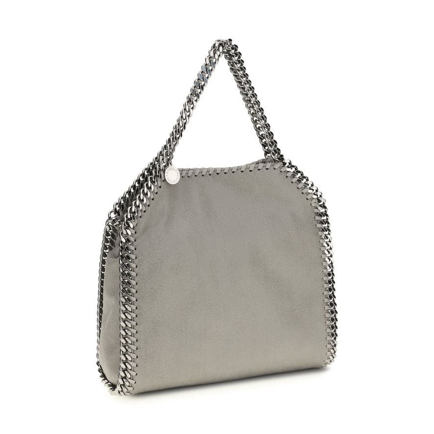 Gray Polyester Handbag