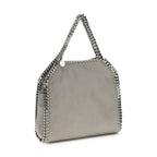 Gray Polyester Handbag
