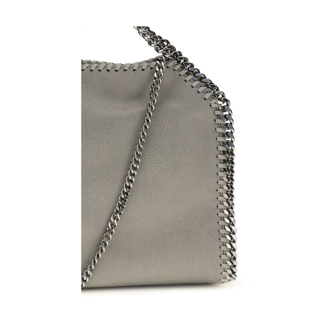 Gray Polyester Handbag