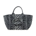 Gray Recycled Cotton Tote Bag