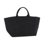 Black Recycled Cotton Tote Bag