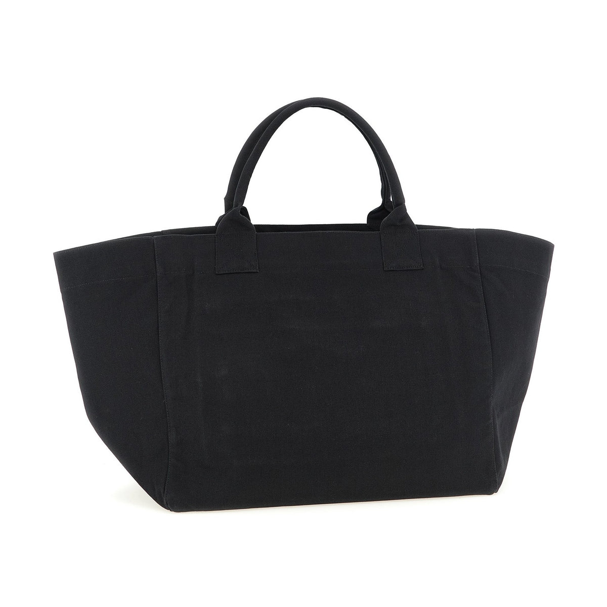 Black Recycled Cotton Tote Bag
