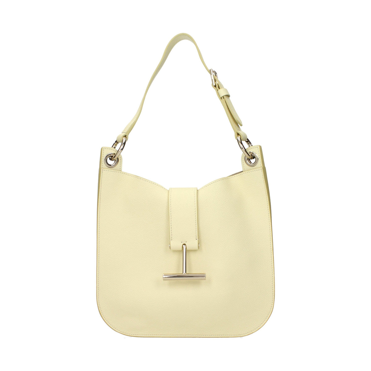 Yellow Leather Shoulder Bag