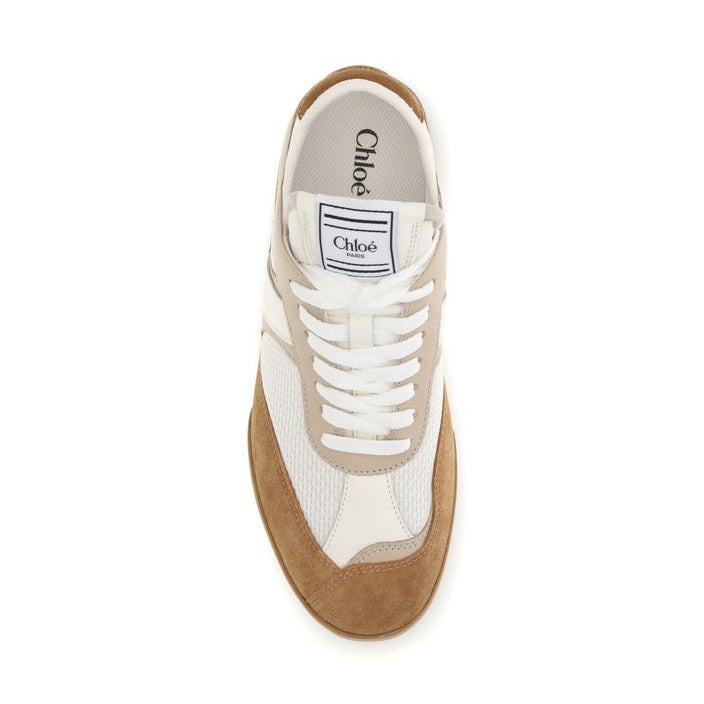 Brown Rubber Athletic Sneakers