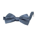 Dolce & Gabbana Blue 100% Silk Adjustable Neck Papillon Bow tie