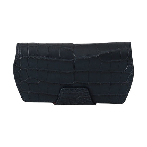 Dolce & Gabbana Blue Crocodile Eyewear Sunglasses Case Cover Pouch