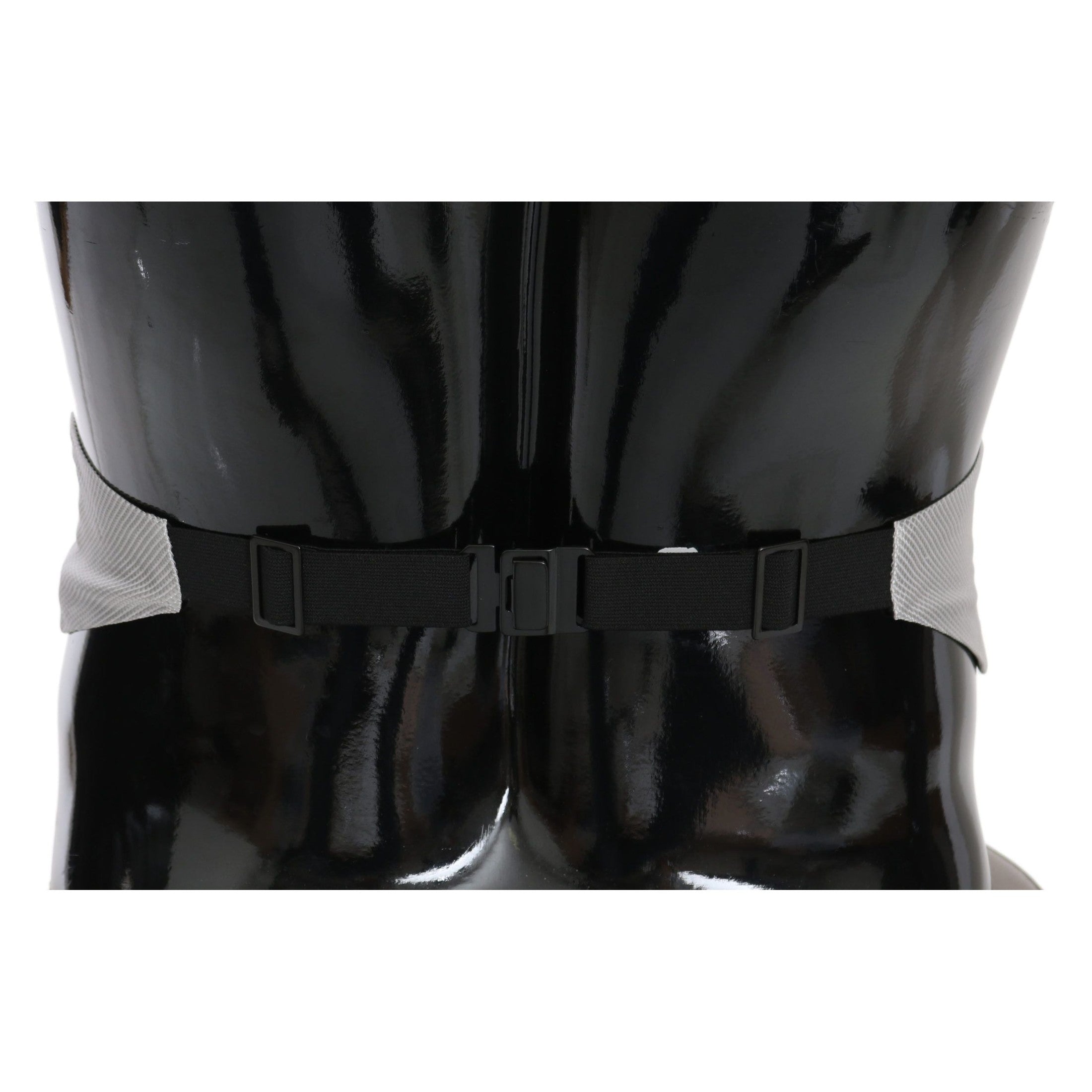 Dolce & Gabbana Gray Men Waist Belt 100% Silk Cummerbund