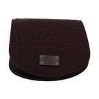Dolce & Gabbana Brown Exotic Skin Pocket Condom Case Holder