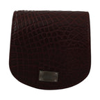 Dolce & Gabbana Brown Exotic Skin Pocket Condom Case Holder