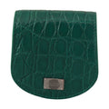 Green Exotic Skins Condom Case Holder Wallet