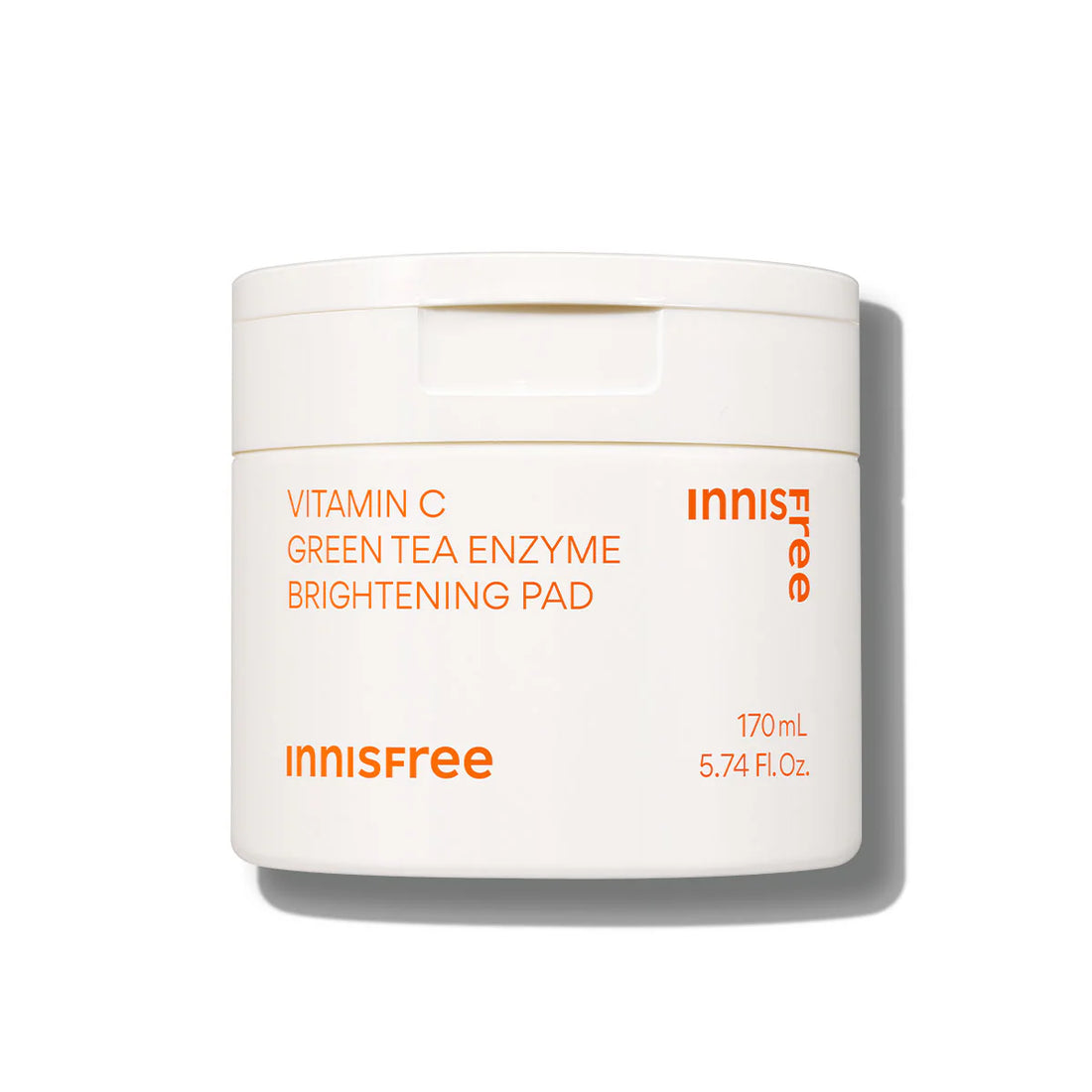 innisfree Vitamin C Green Tea Enzyme Brightening Pad 170ml (60 Pads)
