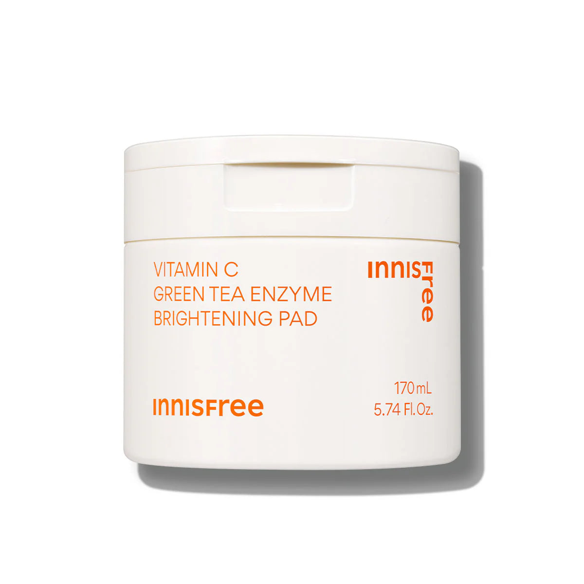 innisfree Vitamin C Green Tea Enzyme Brightening Pad 170ml (60 Pads)