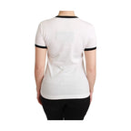 Dolce & Gabbana White YEAR OF THE PIG Top Cotton T-shirt