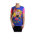 Dolce & Gabbana Purple PIG SUPERGIRL Top Cotton T-shirt