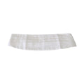 Dolce & Gabbana White Men Waist Belt Cotton Cummerbund