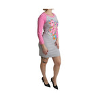 Moschino Gray My Little Pony Top Sweater Dress