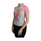 Moschino Gray and pink Cotton T-shirt My Little Pony Top