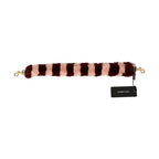 Dolce & Gabbana Pink Red Lapin Fur Accessory Shoulder Strap