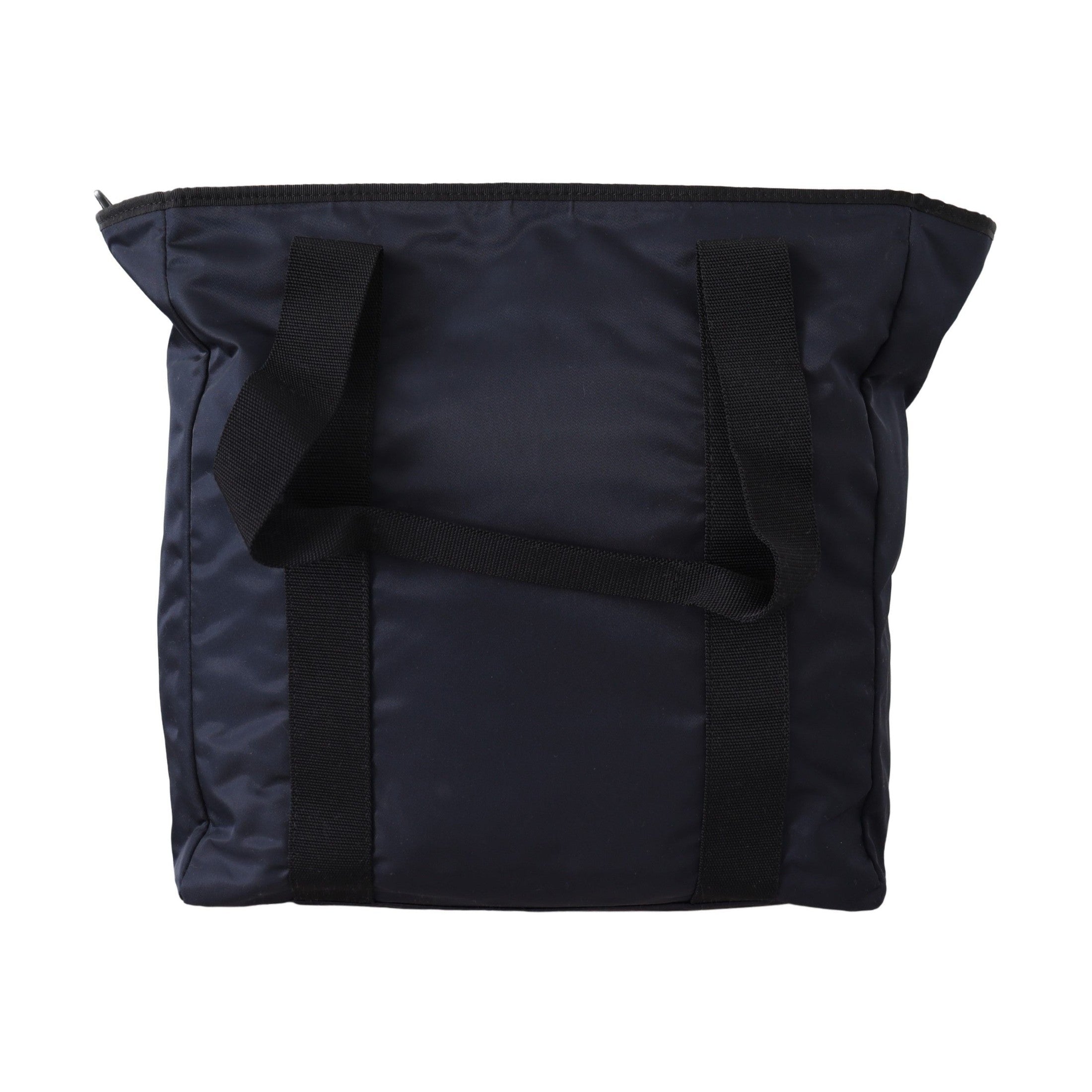 Versace Blue Nylon Tote Bag