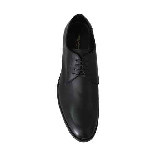Black Leather SARTORIA Hand Made Shoes