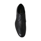 Dolce & Gabbana Black Leather SARTORIA Hand Made Shoes
