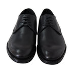 Dolce & Gabbana Black Leather SARTORIA Hand Made Shoes