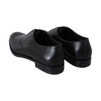 Dolce & Gabbana Black Leather SARTORIA Hand Made Shoes
