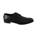 Dolce & Gabbana Black Leather SARTORIA Hand Made Shoes