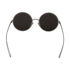 Dolce & Gabbana Silver Plated Round Gray Le nses Women Sunglasses