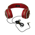 Dolce & Gabbana FRENDS Leather Red Floral Crystal Headset Headphones