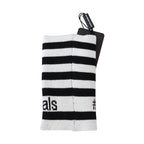Dolce & Gabbana Black White Wool DGMillennials Wristband Wrap