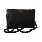 Dolce & Gabbana Black Exotic Leather Shoulder Sling Alta Sartoria Bag