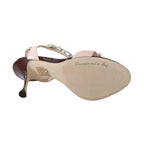 Dolce & Gabbana Pink Crystals Heels Keira Sandals